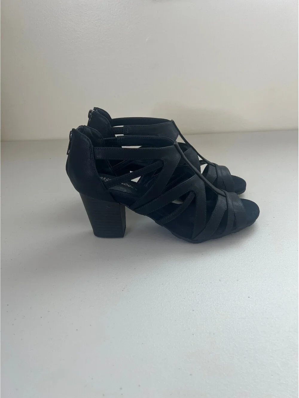 Easy Street Women's High Heel Sandals,Size, 8